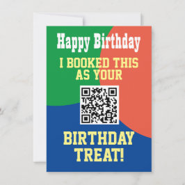 QR-code op een kaart