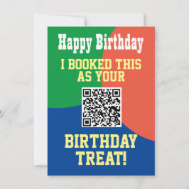 QR-code op een kaart