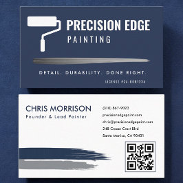 QR Code Painting Company Professional  Visitekaartje
