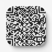 Qr-code Papieren Bordje (Voorkant)