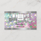 QR-code Persoonlijke Chef Cooking Restaurant Zeeme Visitekaartje (Voorkant)