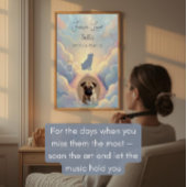 QR Code Pet Sympathy Gift | Interactive Poster
