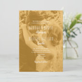 QR Code Photo Wedding Kaart (Staand voorkant)