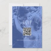 QR Code Photo Wedding Kaart (Achterkant)