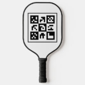 qr-code pickleball paddle (Voorkant)