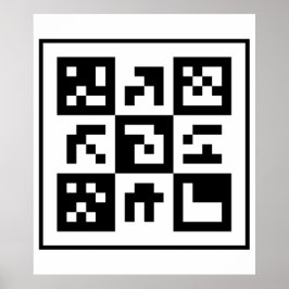 qr-code poster