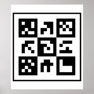qr-code poster