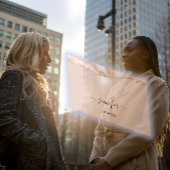 QR Code Powder Blush Minimalism Planner QR Code Po Visitekaartje