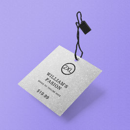 QR-code | Prijskaartje kledinglabel hangtag Contactkaartje