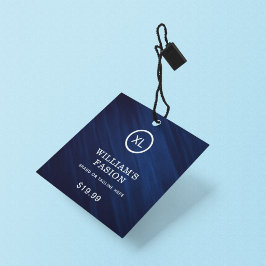 QR-code | Prijskaartje kledinglabel hangtag Contactkaartje