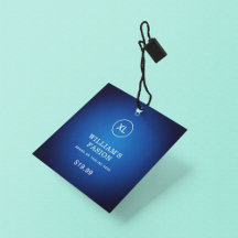 QR-code | Prijskaartje kledinglabel hangtag