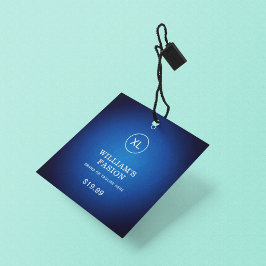 QR-code | Prijskaartje kledinglabel hangtag Contactkaartje