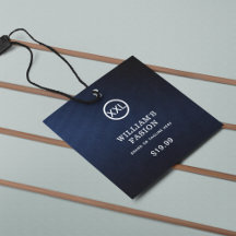 QR-code | Prijskaartje kledinglabel hangtag