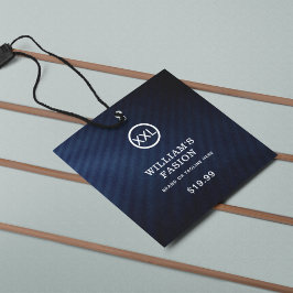QR-code | Prijskaartje kledinglabel hangtag Contactkaartje