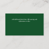 QR-code Productverpakking garantie — coupon Informatiekaartje (Achterkant)