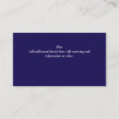 QR-code productverpakkingsgarantie details coupon Informatiekaartje (Achterkant)