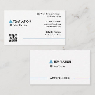 QR Code Professional Modern Visitekaartje