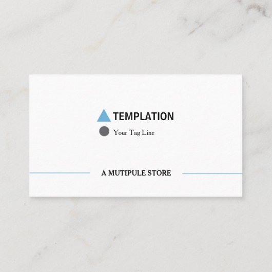 QR Code Professional Modern Visitekaartje (Achterkant)