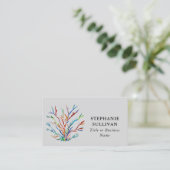 QR Code Professional Visitekaartje (Staand voorkant)