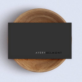 QR Code Professioneel Modern Eenvoudig Zwart Visitekaartje