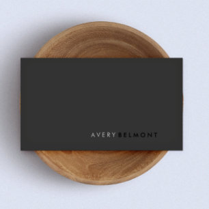 QR Code Professioneel Modern Eenvoudig Zwart Visitekaartje