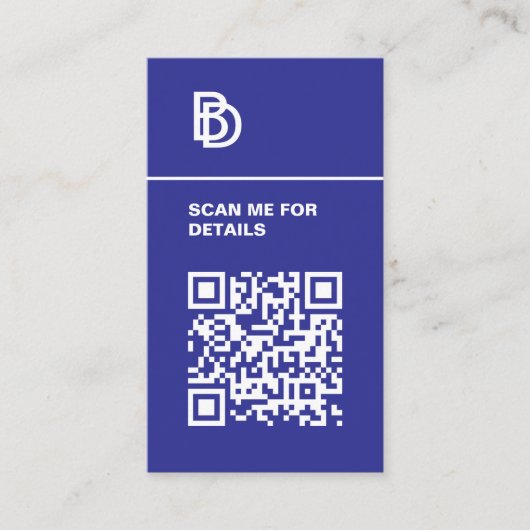 QR-code - Professioneel Visitekaartje (Voorkant)