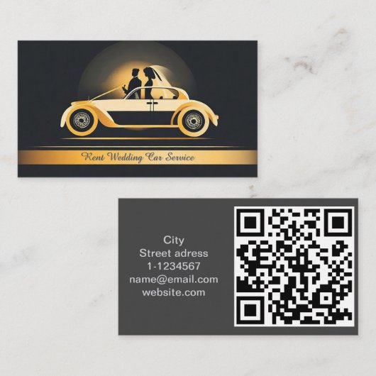 QR code professioneel Visitekaartje (Voorkant / Achterkant)