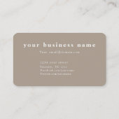 QR code professionele elegant zwart mesh Business Visitekaartje (Achterkant)