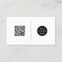 QR-code, professionele, minimalistische sociale me