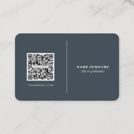 QR code professionele minimalistische sociale medi Visitekaartje