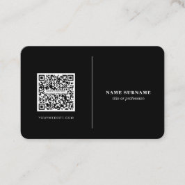 QR code professionele minimalistische sociale medi Visitekaartje