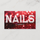 QR Code Professionele Nageltechnicus Visitekaartje (Achterkant)