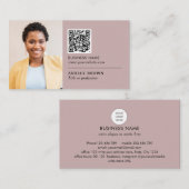QR code professionele netwerkagent  Visitekaartje (Voorkant / Achterkant)