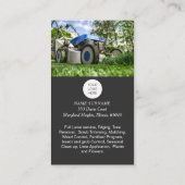 QR-code professionele Visitekaartje voor grasmaaie (Achterkant)