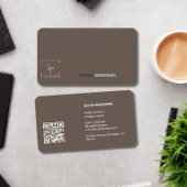 QR Code Professionele Zakelijke logo Modern Stijlv Visitekaartje
