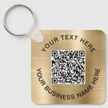 QR-code Promotioneel goud