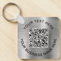 QR Code Promotioneel Zilver