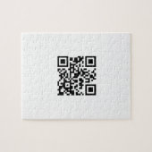QR-code Puzzle Legpuzzel (Horizontaal)