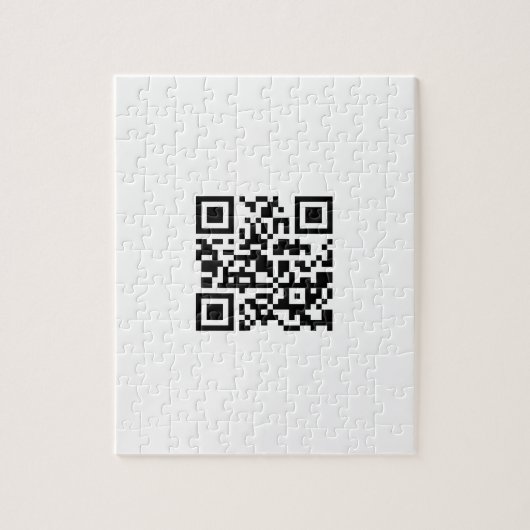QR-code Puzzle Legpuzzel (Verticaal)