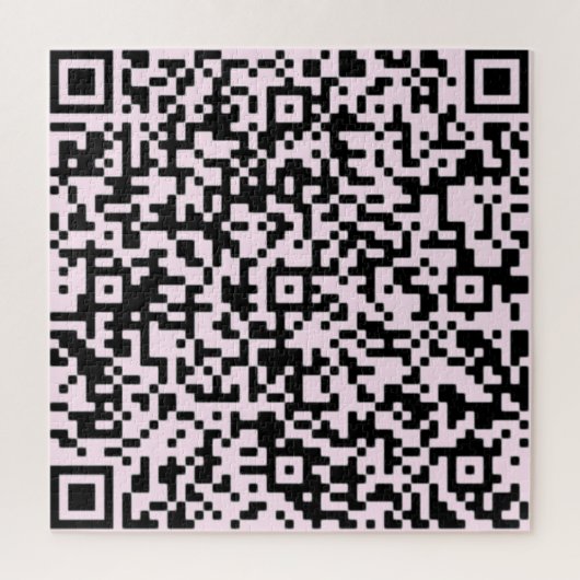 QR Code Puzzle - Moderne Gepersonaliseerde Legpuzzel (Verticaal)