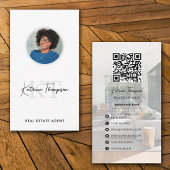 QR Code Realtor Real Estate Agent Marketing Realto Visitekaartje