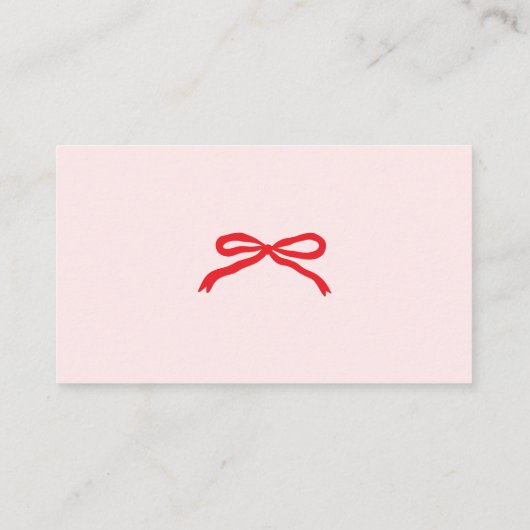 QR Code Registry Valentines Day Hearts Informatiekaartje (Achterkant)