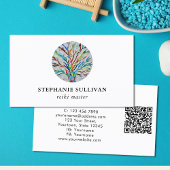 QR-code Reiki Master Visitekaartje