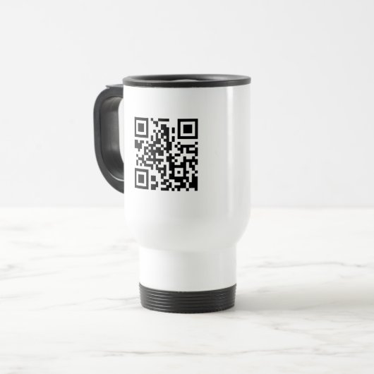 QR-code reismuis Reisbeker (Voorkant links)