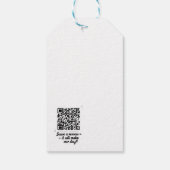 QR-code review cadeaukaart Cadeaulabel (Achterkant)