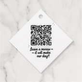 QR Code Review Gift Label (Voorkant)