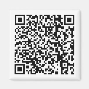 Qr-code RickRoll Gif Magneet