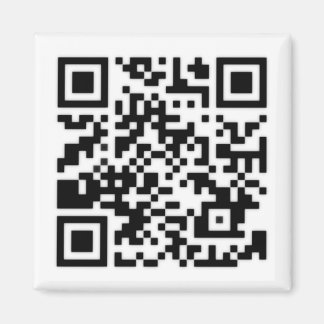 Qr-code RickRoll Gif Magneet