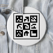qr-code ronde button 6,0 cm (In situ)