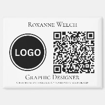 QR code Ronde Logo Bedrijf Groot